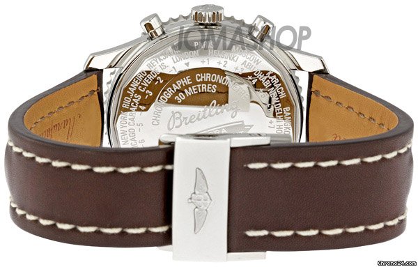 replica Breitling Montbrilliant Datora Silver Dial Chronograph Mens Watch A2133012-G518BRLD WATCHES 1