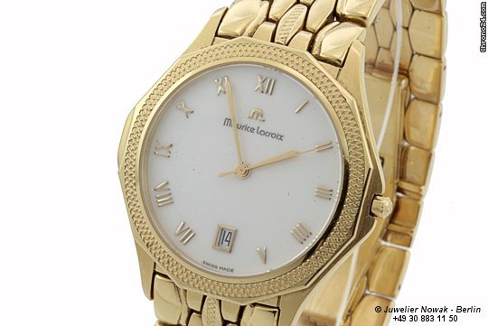 replica Maurice Lacroix 18K Gelbgold WATCHES 1 