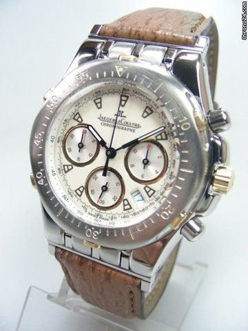 Jaeger-LeCoultre Kryos chronographe mecaquartz or/acier WATCHES 2