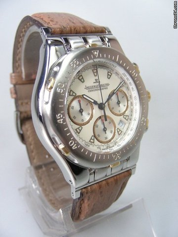 replica Jaeger-LeCoultre Kryos chronographe mecaquartz or/acier WATCHES 1