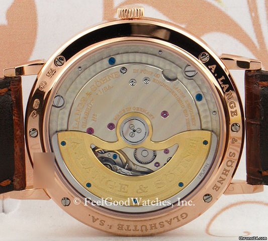 A. Lange & Sohne 380.032 Saxonia Automatik, Red Gold WATCHES 2