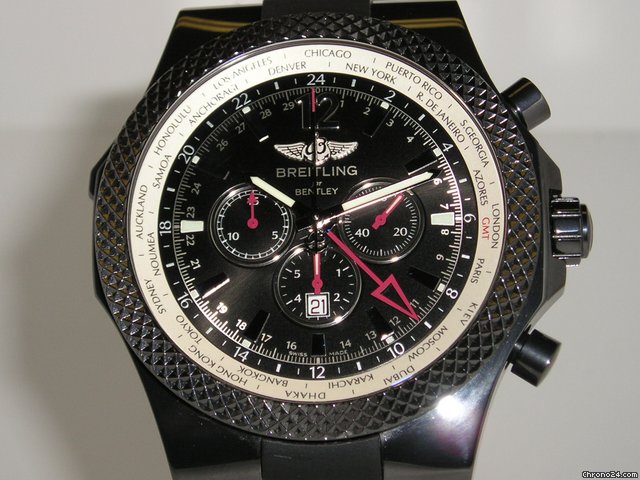 Breitling for Bentley "GMT Midnight Carbon" Limited Edition WATCHES 2