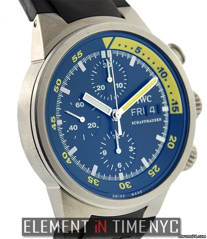IWC Aquatimer Chronograph Black Dial IW3719-18 WATCHES 2