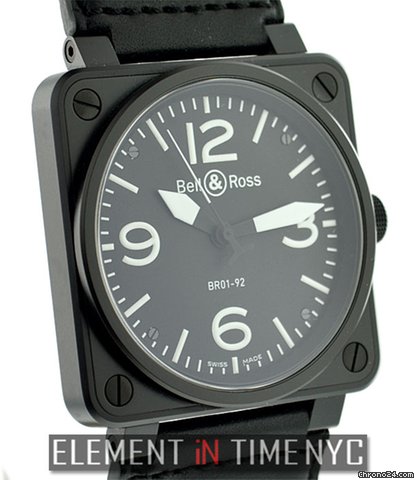 Bell & Ross BR 01-92 Carbon 46mm NIB WATCHES 2