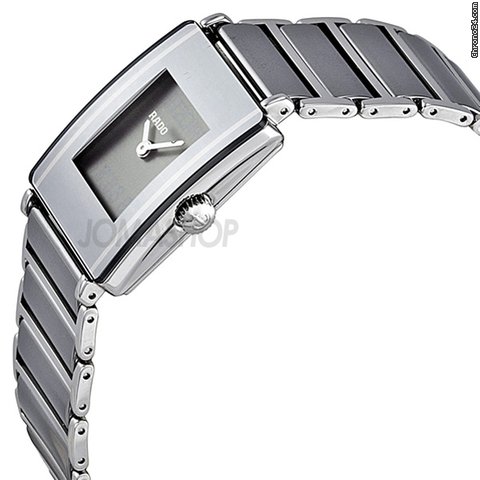 Rado Integral Platinum Toned Ceramic Midsize Watch R20664152 WATCHES 2