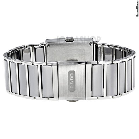 replica Rado Integral Platinum Toned Ceramic Midsize Watch R20664152 WATCHES 1