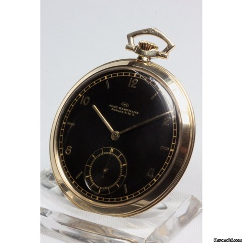 IWC offene 585/- Fracktaschenuhr WATCHES 2