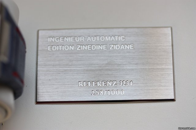 replica IWC Ingenieur "Zinedine Zidane" incl. 19% VAT WATCHES 1
