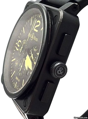 replica Bell & Ross BR 01-94 CHRONO PVD WATCHES 1