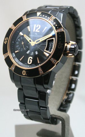 Jaeger-LeCoultre Master Compressor diving Lady ceramic pink gold WATCHES 2