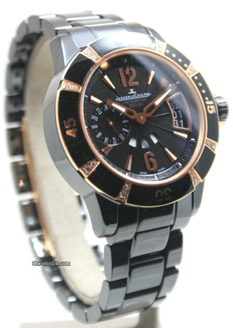 replica Jaeger-LeCoultre Master Compressor diving Lady ceramic pink gold WATCHES 1