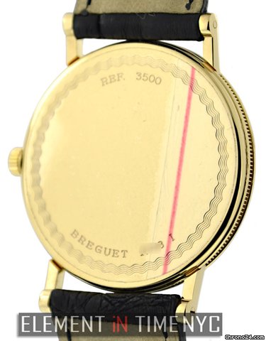 replica Breguet Classique 33MM 18k Yellow Gold 3500 WATCHES 1