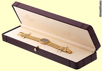 replica Patek Philippe Lady's 18K Yellow Gold Diamond Golden Ellipse [On Hold] WATCHES 1 