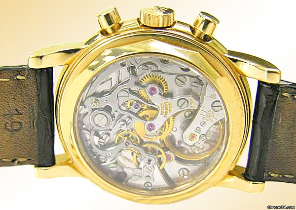 replica Patek Philippe Gent's 18K Yellow Gold Ref # 3970 Perpetual Calendar Chronograph WATCHES 1 