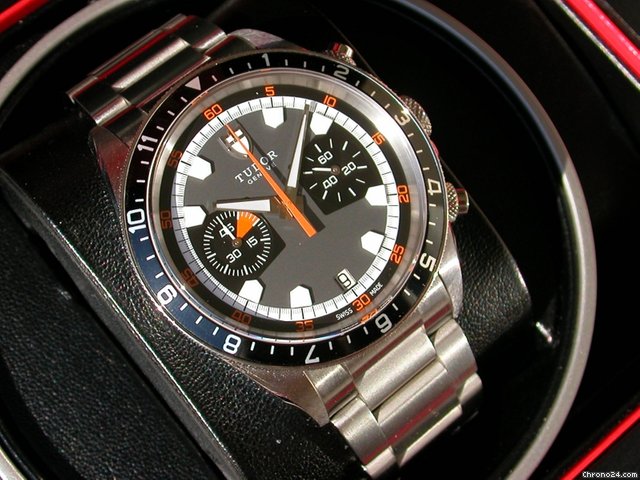 Tudor Heritage Chronograph Ref. 70330N mit Box und Papieren aus 2011 WATCHES 2