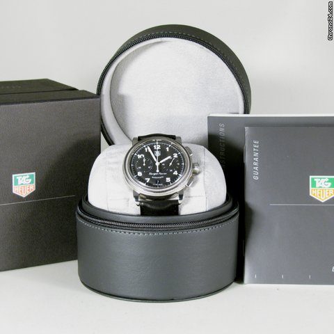 TAG Heuer Automatik, Chronograph targa florio, Stahl WATCHES 2