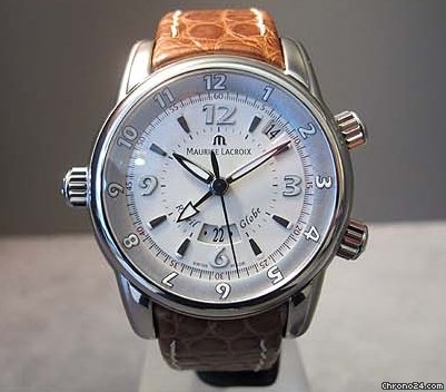 replica Maurice Lacroix MASTERPIECE REVEIL GLOBE NEU WATCHES 1