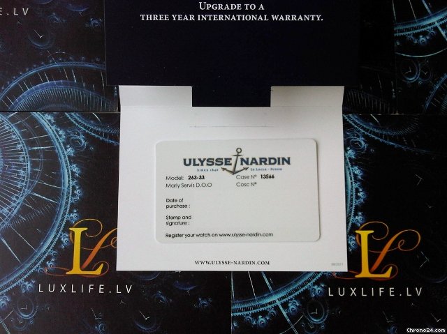 replica Ulysse Nardin Maxi Marine Diver Chronometer WATCHES 1