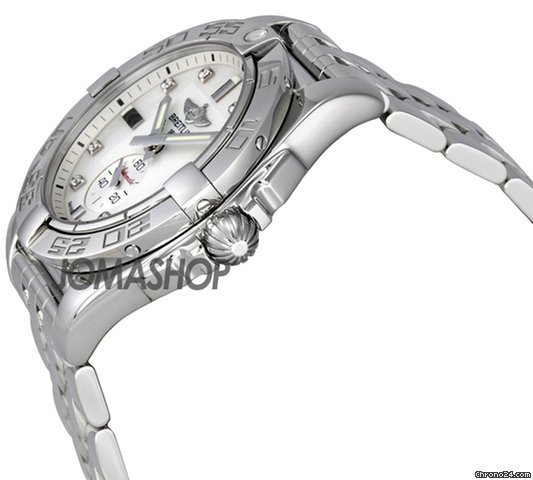 Breitling Galactic 36 Mother of Pearl Diamond Dial Unisex Watch A3733012-A717SS WATCHES 2