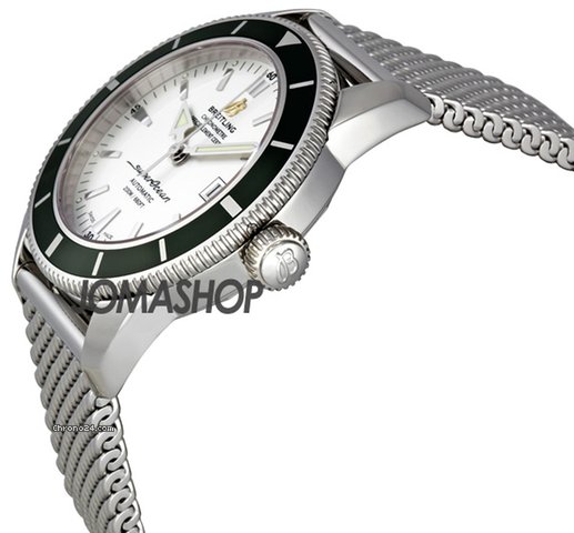 Breitling Superocean Heritage Silver Dial Steel Mens Watch A1732136-G717SS WATCHES 2