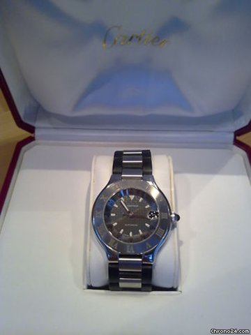 Cartier MUST 21 Autoscaph WATCHES 2