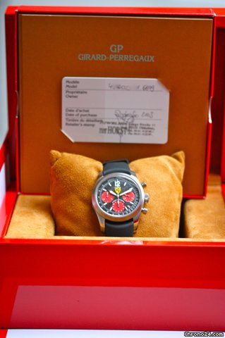 Girard Perregaux Ferrari Chronograph F1 World Champion WATCHES 2