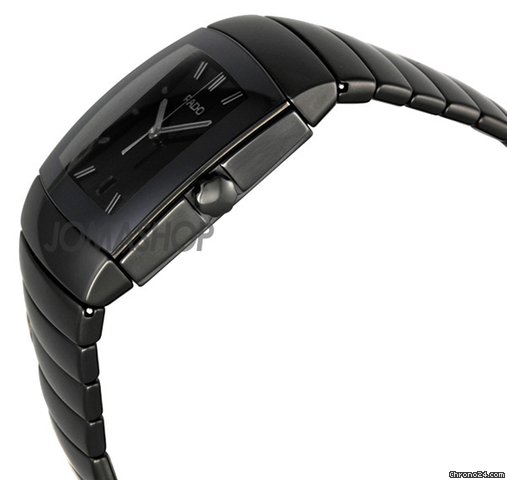 Rado Sintra XL Black Ceramic Black Dial Mens Watch R13765162 WATCHES 2