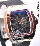 Richard Mille RM 023 (RG / Skeletonized / Rubber Strap) WATCHES 2