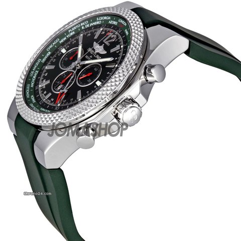 Breitling Bentley GMT Green Dial Chronograph Mens Watch A47362S4-B919GRRD WATCHES 2