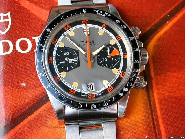 replica Tudor/ Chronograph Ref.7031 "Home Plate" Porsche Chrono WATCHES 1