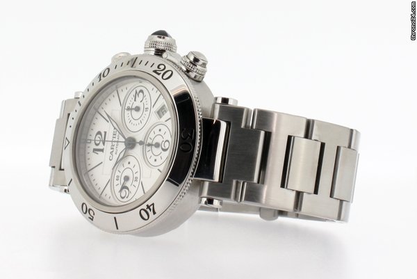 Cartier Pasha Seatimer Chronograph.Model No W31089M7 WATCHES 2