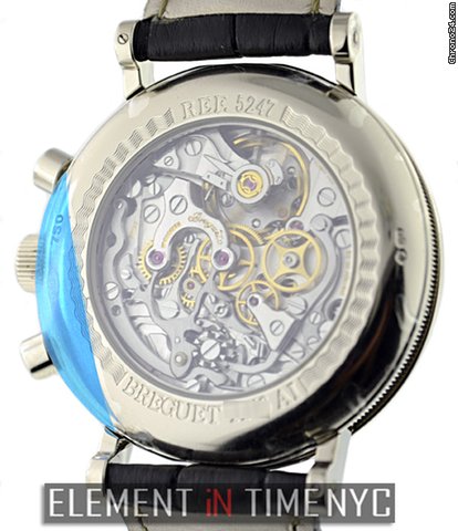 replica Breguet Classique Chronograph 18k White Gold NIB WATCHES 1