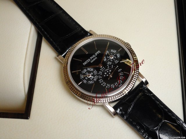 replica Patek Philippe GRAND COMPLICATION PERPETUAL CALENDAR WHITE GOLD - RARE NEW WATCHES 1