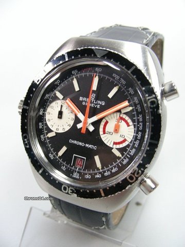 Breitling Chrono-Matic ref 2112 vintage deux compteurs blancs WATCHES 2