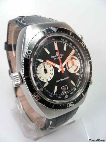 replica Breitling Chrono-Matic ref 2112 vintage deux compteurs blancs WATCHES 1