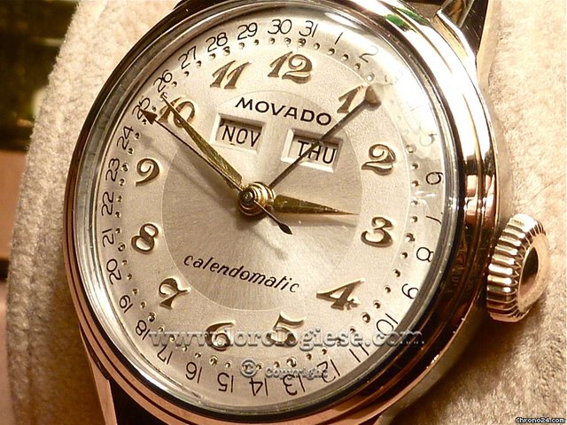 replica Movado Calendomatic - Full Calendar with Breguet Numerals WATCHES 1