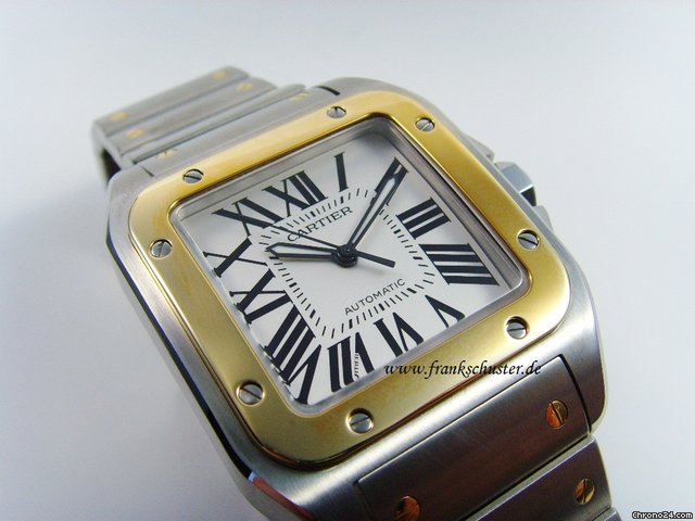 replica Cartier Santos 100 Stahl/Gold WATCHES 1