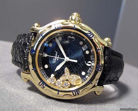 Chopard GRO E HAPPY FISH SPORT GOLD WATCHES 2