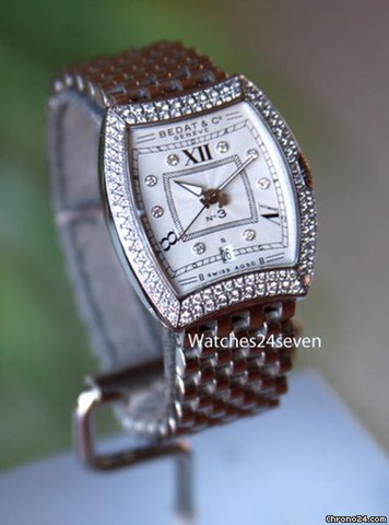replica Bedat & Co No. 3 Automatic Diamond Bezel & Dial on Bracelet for Ladies: Retail WATCHES 1