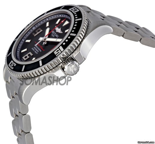 Breitling Superocean 44 Black Dial Automatic Mens Watch A1739102-BA76SS WATCHES 2