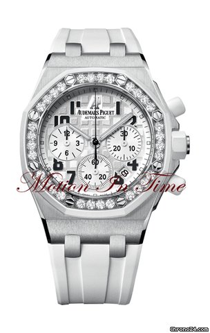 Audemars Piguet Royal Oak Offshore Ladies' Diamond "White Edition" Rare WATCHES 2