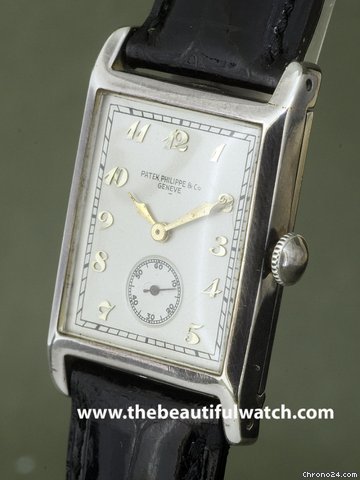 Patek Philippe TANK GONDOLO de 1928 WATCHES 2