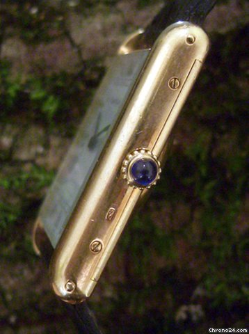 Cartier "Jumbo" Tank mit CARTIER Faltschlie e in 18kt. Gold WATCHES 2