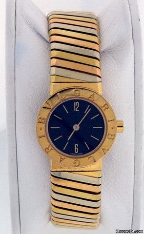 Bulgari Classic Torsion Bangle Ladies BB 23 27 Pre-owned WATCHES 2