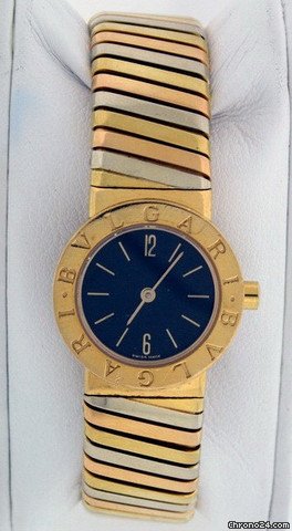 replica Bulgari Classic Torsion Bangle Ladies BB 23 27 Pre-owned WATCHES 1