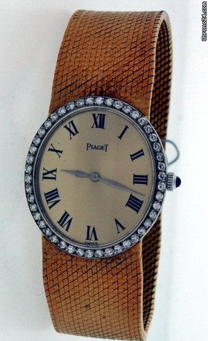 Piaget Classique Ladies Diamond Yellow Gold Pre-owned WATCHES 2