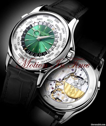 Patek Philippe 5130P Mecca Edition World Timer Platinum Limited 150 Pieces WATCHES 2