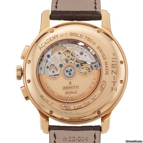 Zenith Men's Academy Last Tsar Tourbillon Chronograph Watch WATCHES 2