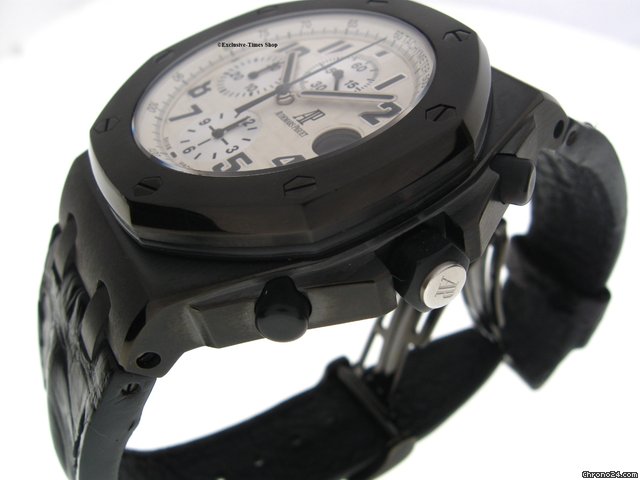 replica Audemars Piguet Offshore Black Safari & Themes DLC WATCHES 1 