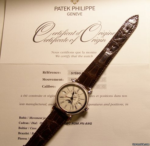 replica Patek Philippe 5159G Perpetual Calendar Retrograde Moonphase WATCHES 1
